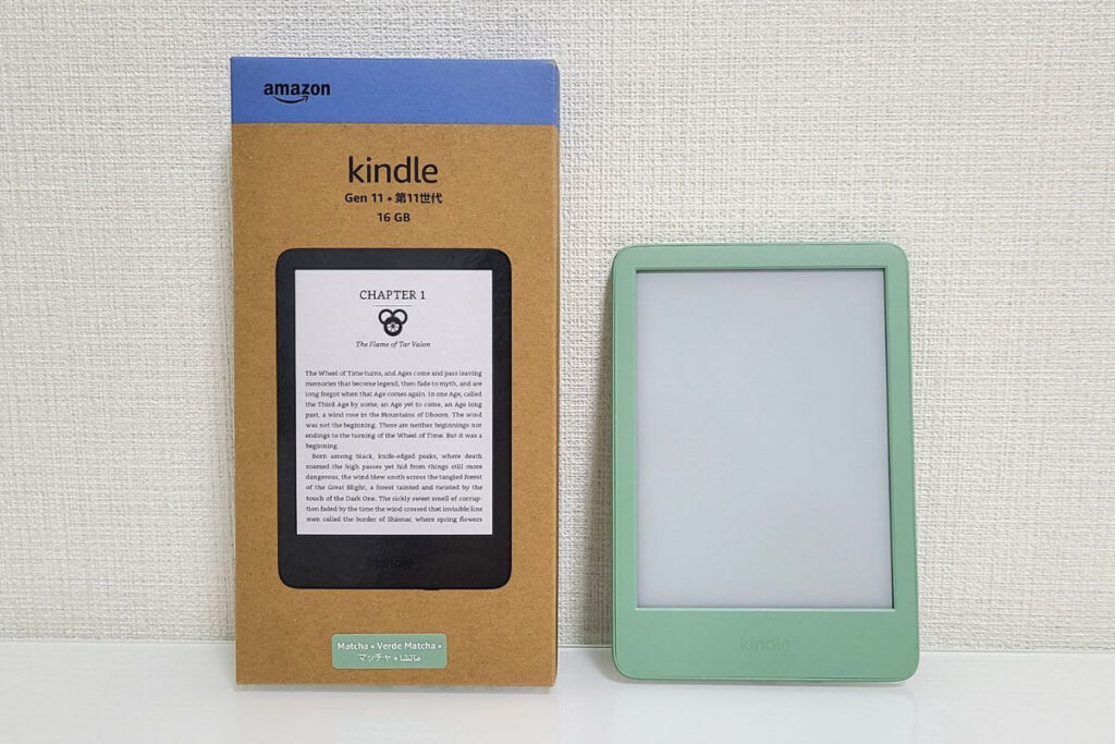 Kindle6インチモデル全体像