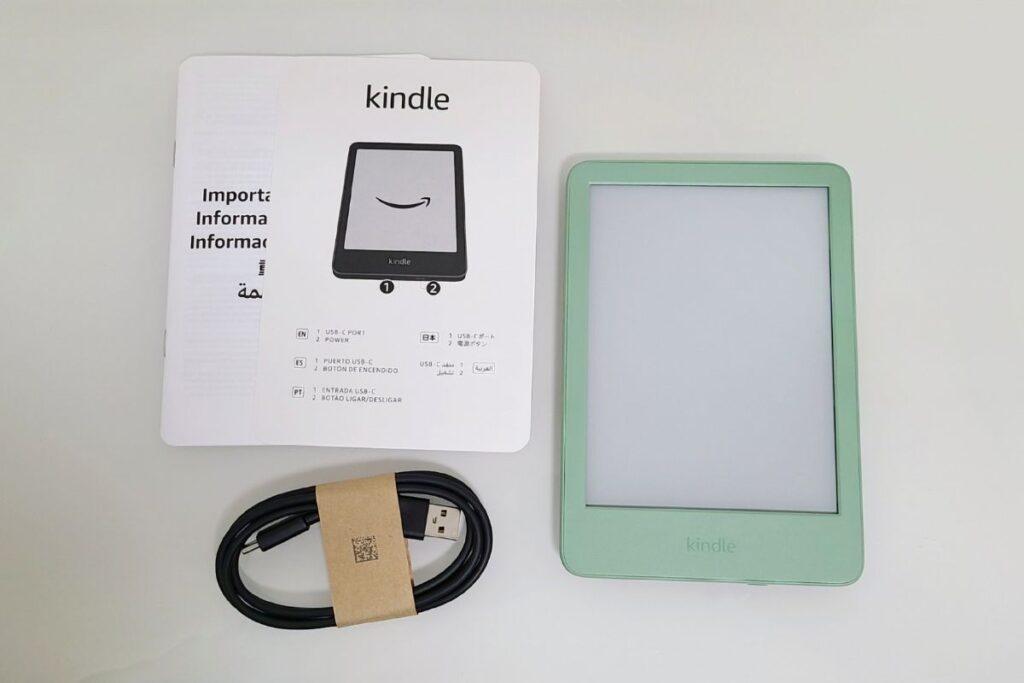 Kindle6インチモデル
内容物