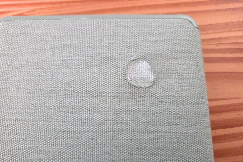 撥水機能はある